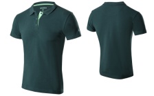 Koszulka polo męska emerald