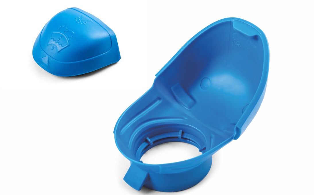 Lejek z pokrywką do płynu do spryskiwaczy