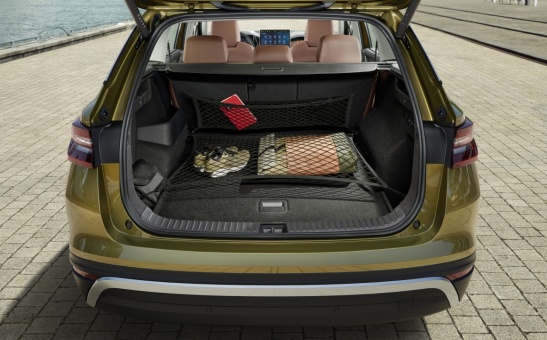 System siatek z kieszenią czarny Kodiaq II