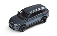 Kodiaq 1:43 szary Metal