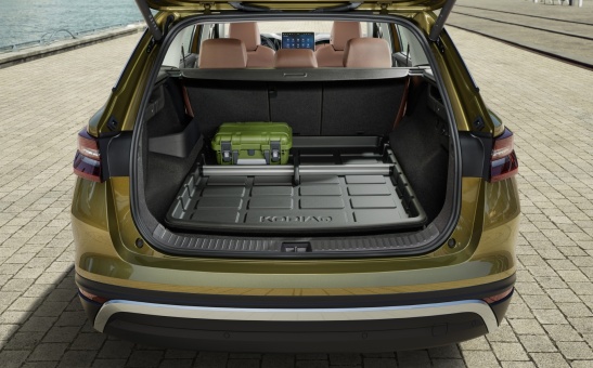 Plastikowa taca do bagażnika Kodiaq