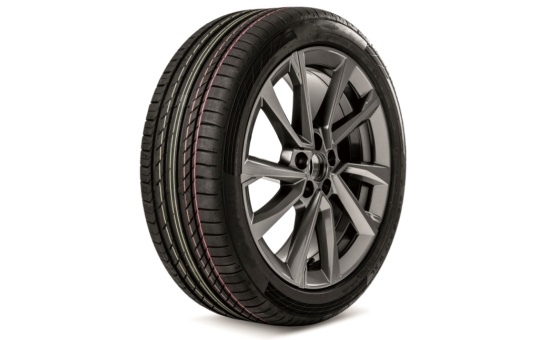 Kompletne koło letnie Procyon 17" do modelu Fabia IV