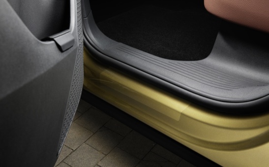 Folie ochronne na progi drzwi przednich – przezroczyste