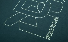 T-shirt męski emerald