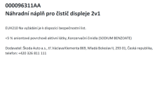 Uzupełniacz środka do czyszczenia ekranów 2 w 1