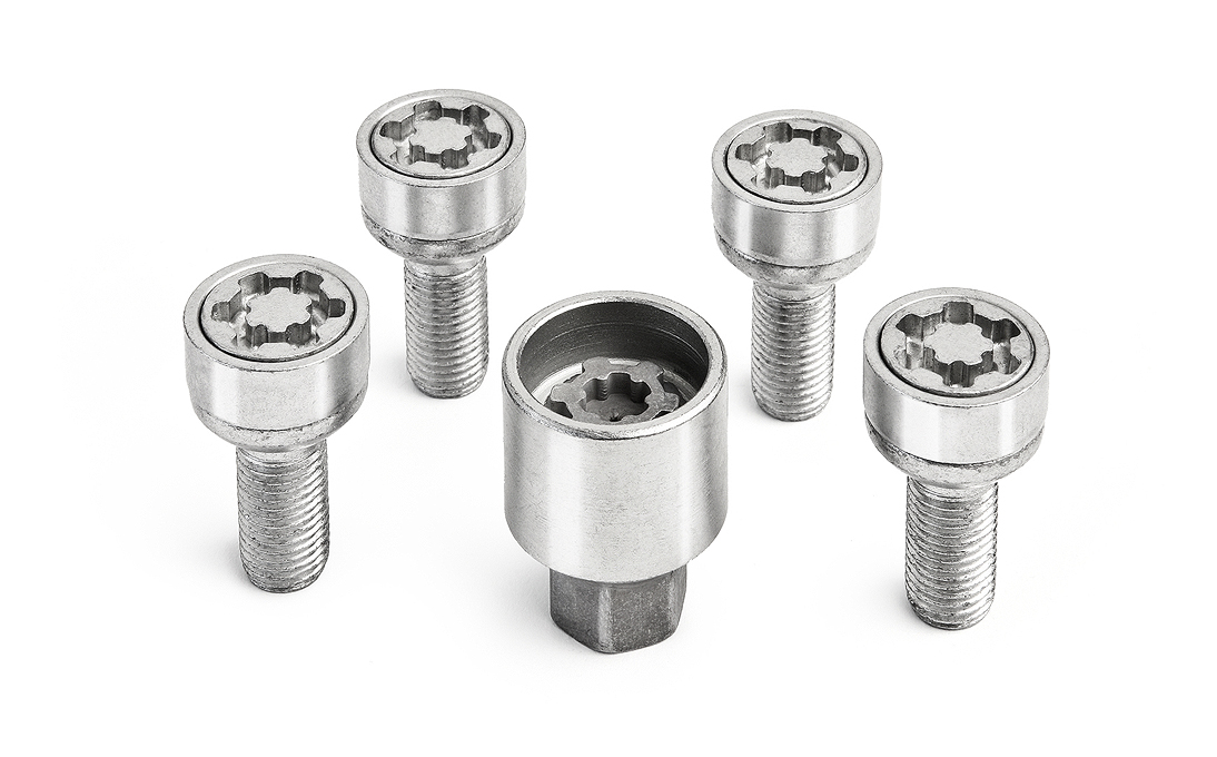 Śruby zabezpieczające koła