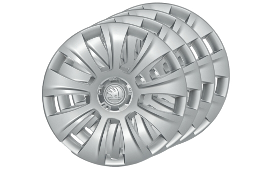 Zestaw kołpaków Borneo 17"