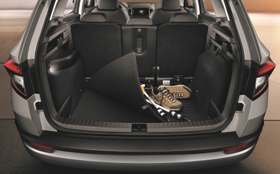 Dwustronna mata do bagażnika Karoq