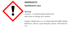 Środek do pielęgnacji deski rozdzielczej