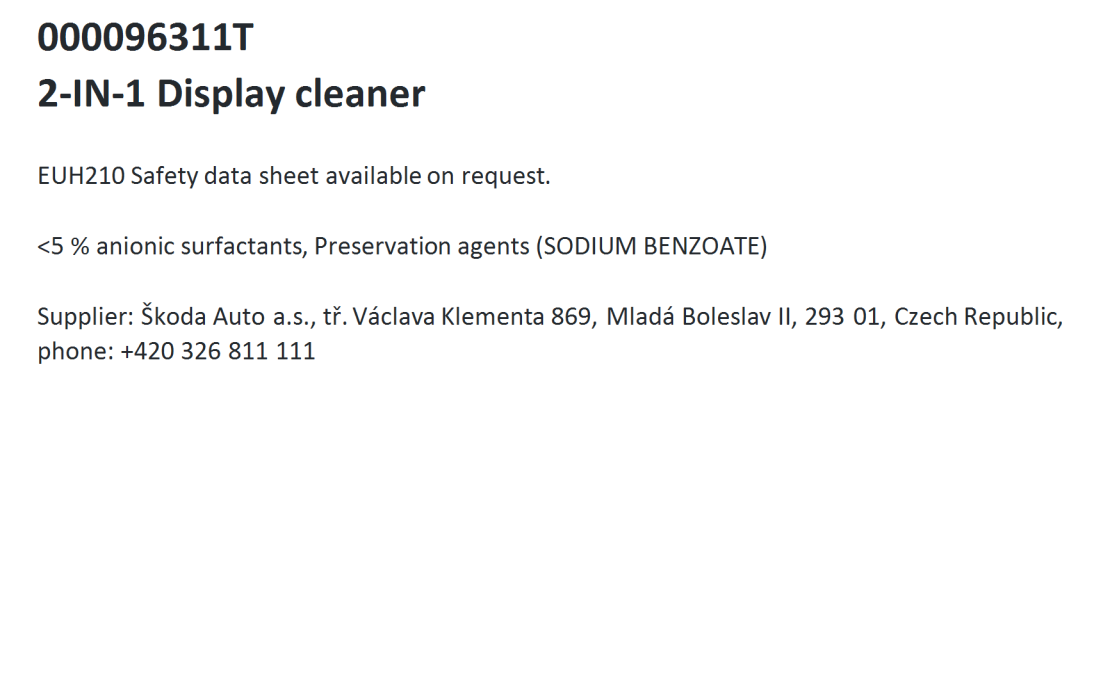 Środek do czyszczenia ekranu 2 w 1