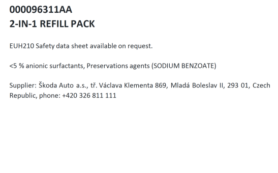 Uzupełniacz środka do czyszczenia ekranów 2 w 1