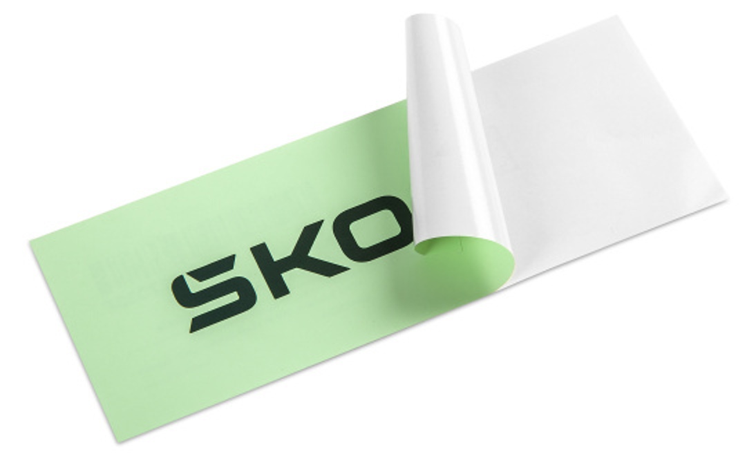 Naklejka Škoda electric mała