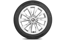 Kompletne koło zimowe Crystal 17" do Superb IV