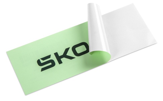 Naklejka Škoda electric mała