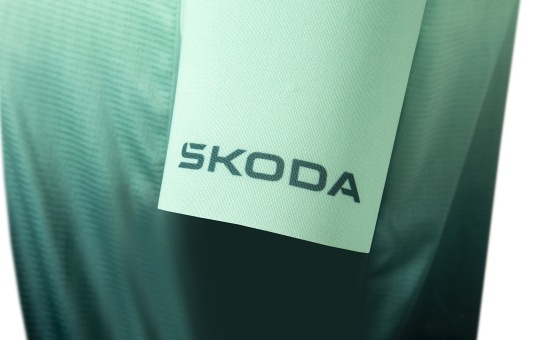 Koszulka rowerowa damska ombré