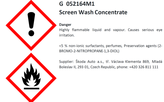 Zimowy płyn do spryskiwaczy