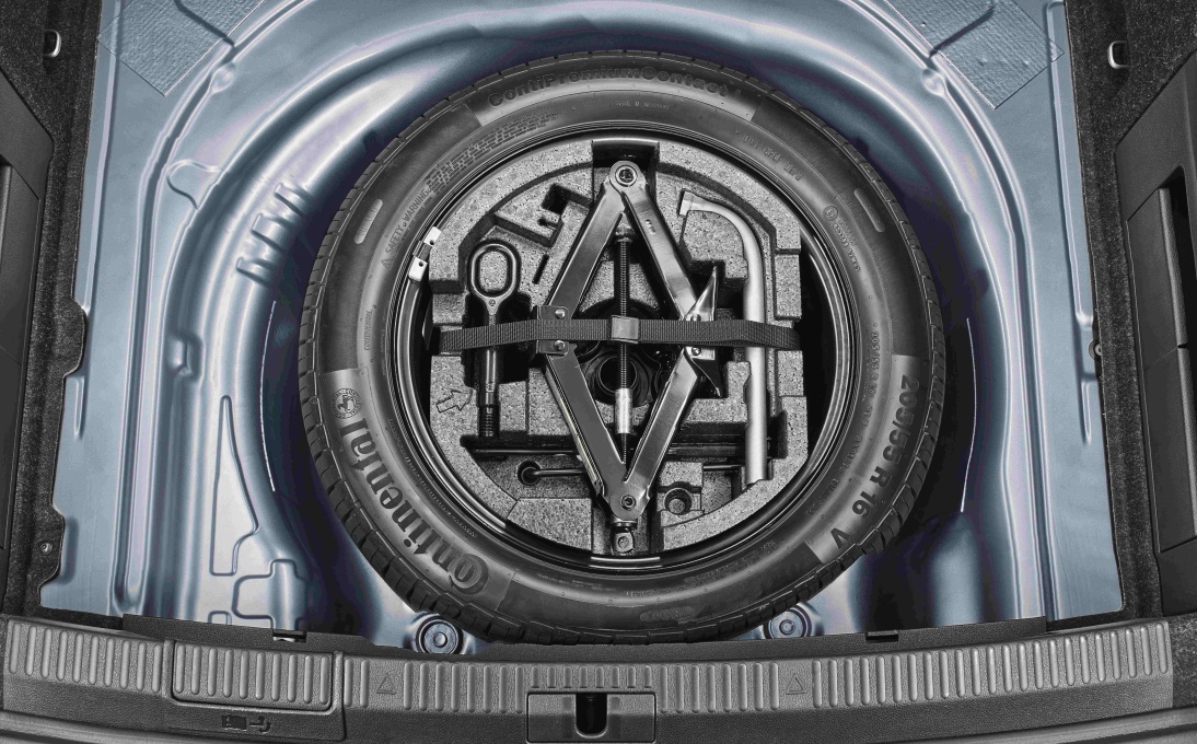 Zestaw do wymiany koła zapasowego 16"