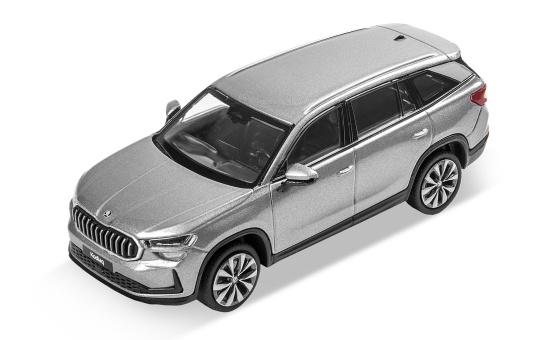 Kodiaq II 1:43 srebrny Smokey