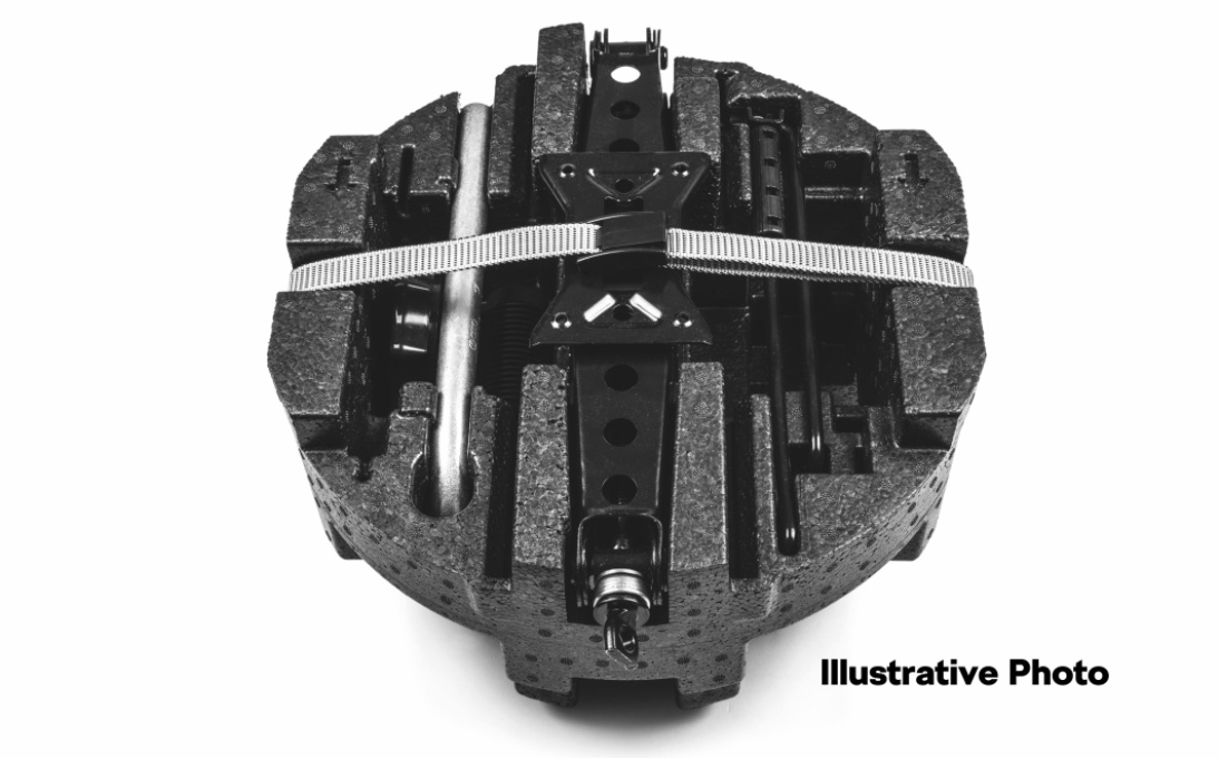 Zestaw do wymiany koła zapasowego 15"