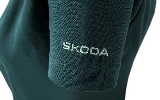 Koszulka polo damska emerald