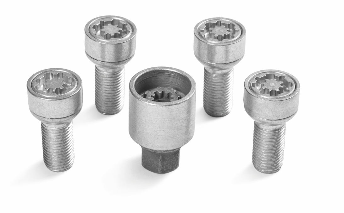 Śruby zabezpieczające koła