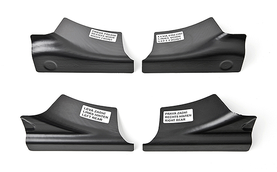 Szablon do montażu nakładek progowych Fabia II Combi