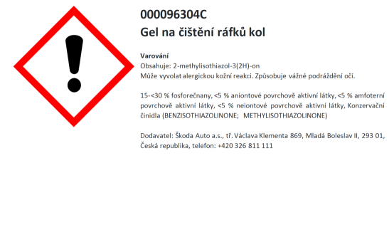 Żel do czyszczenia felg