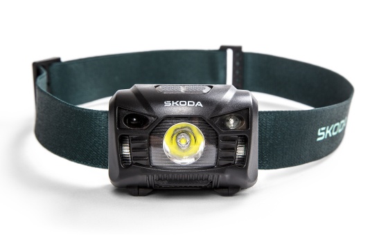 Latarka czołowa LED z ładowaniem przez USB