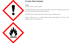 Lakier w sprayu szary Stone metalik