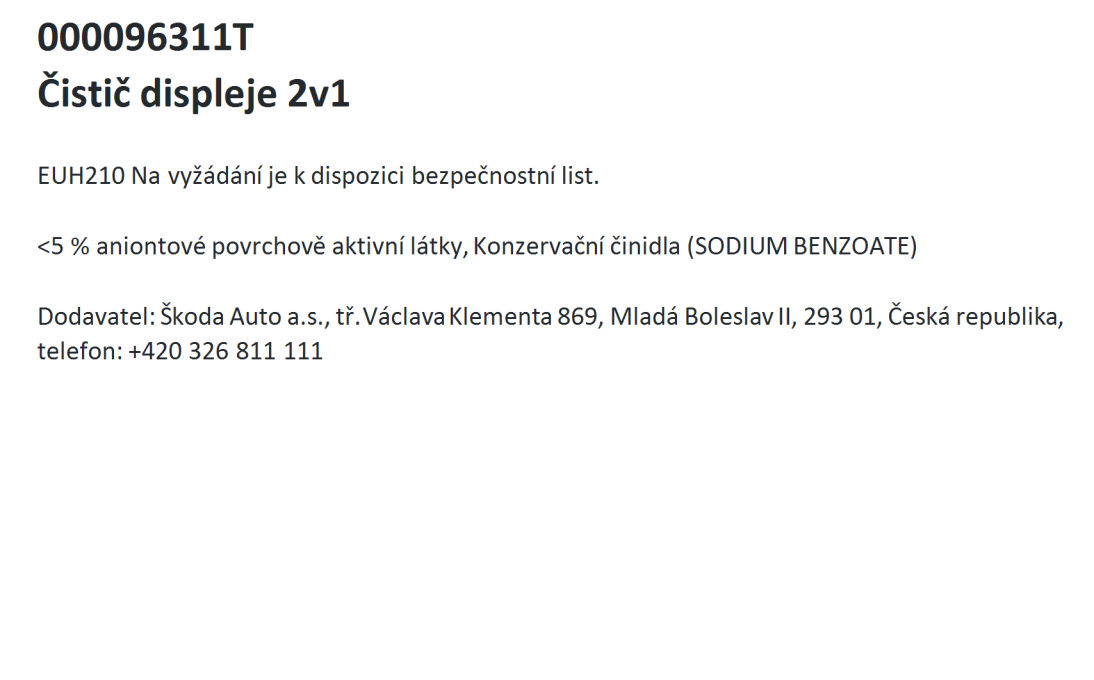 Środek do czyszczenia ekranu 2 w 1