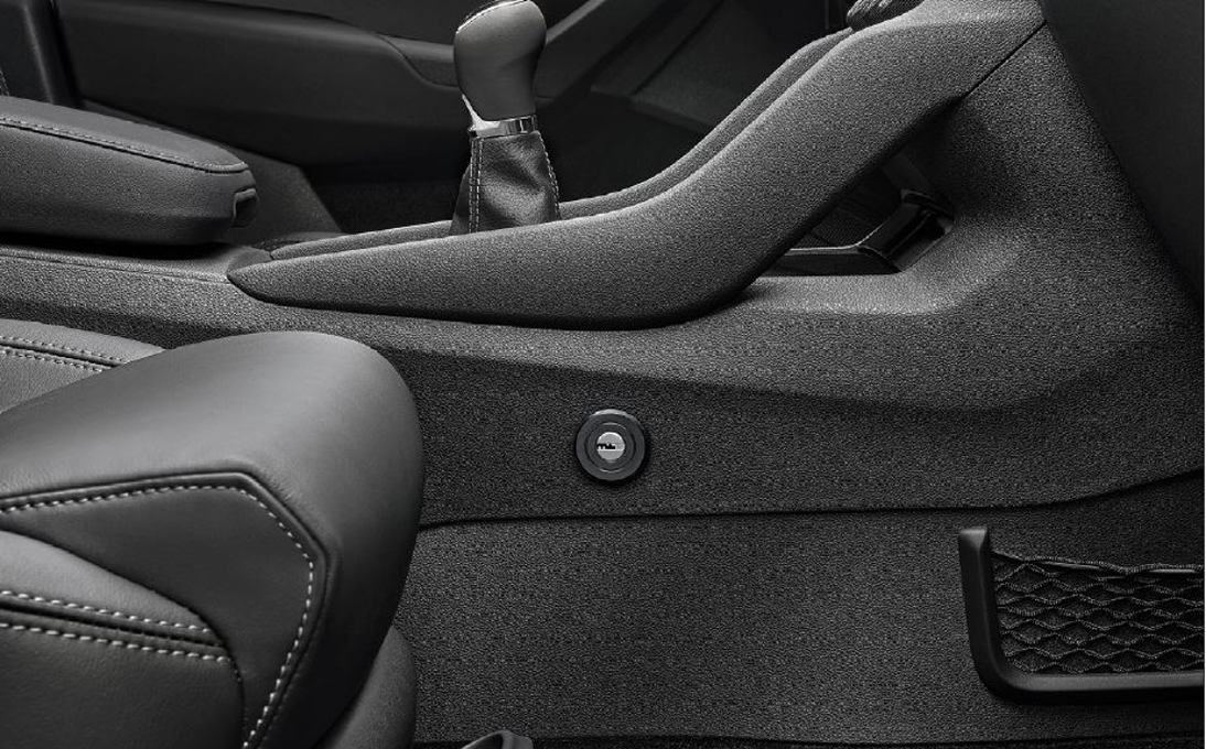 Blokada dźwigni zmiany biegów Kodiaq