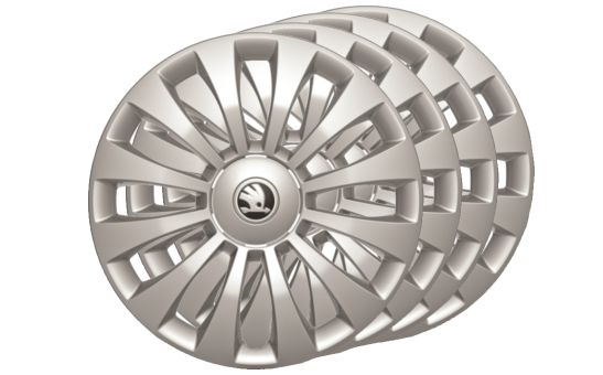 Komplet kołpaków Costa 15“