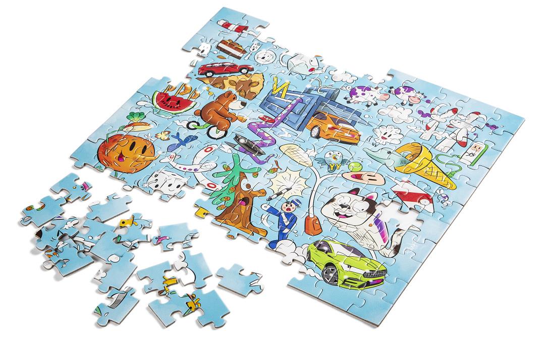Puzzle w tubie