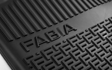 Dywaniki gumowe Fabia III – przednie