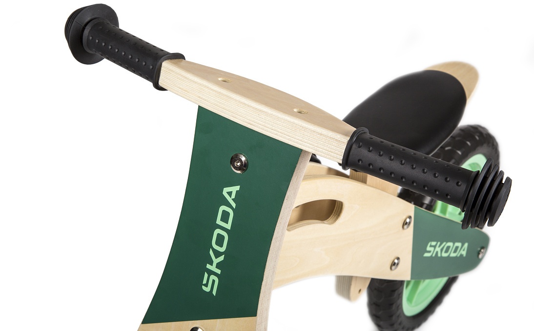 Rowerek biegowy drewniany