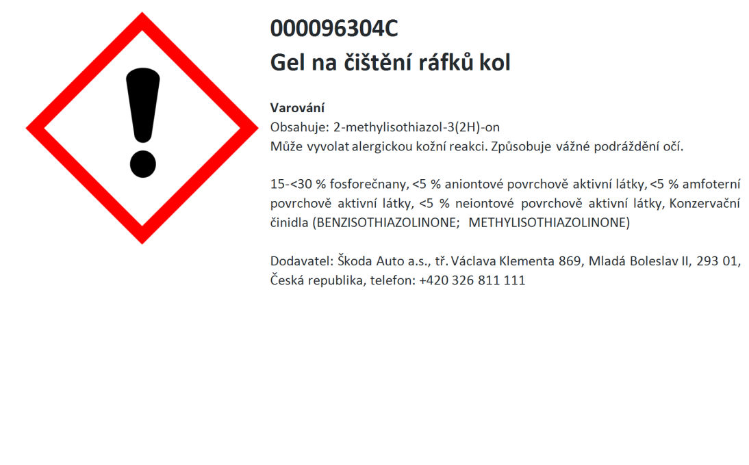 Żel do czyszczenia felg