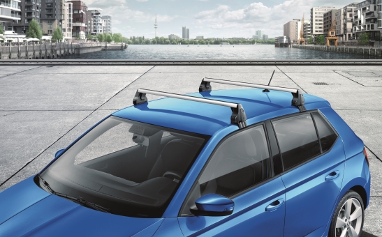 Bagażnik dachowy bazowy Fabia III Hatchback