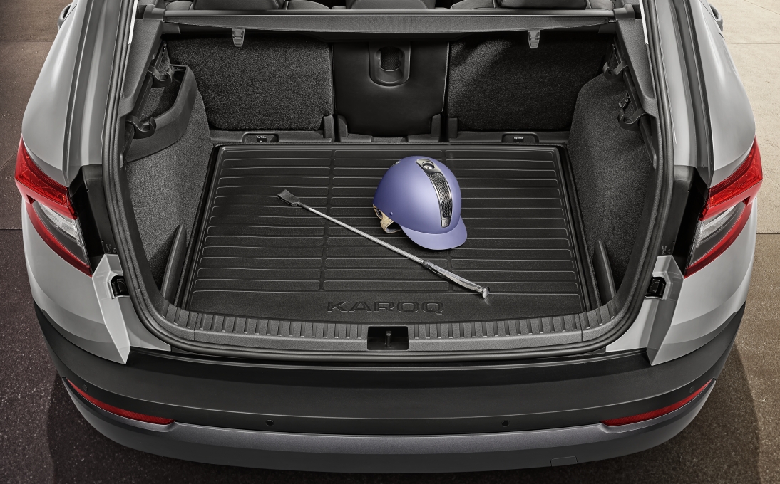 Dwustronna mata do bagażnika Karoq