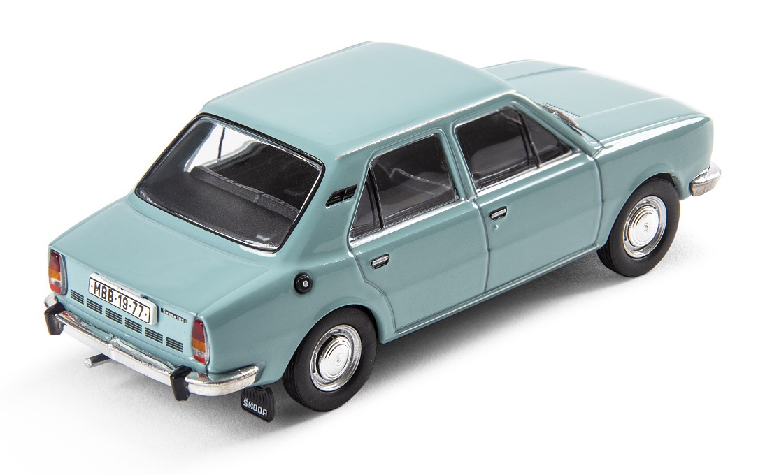 Škoda 105L (1977) 1:43 szaro-niebieski