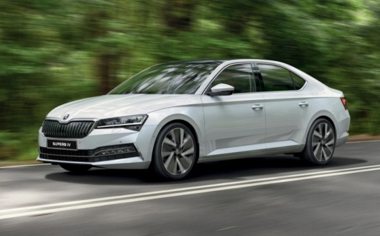 Tablica rejestracyjna Superb iV