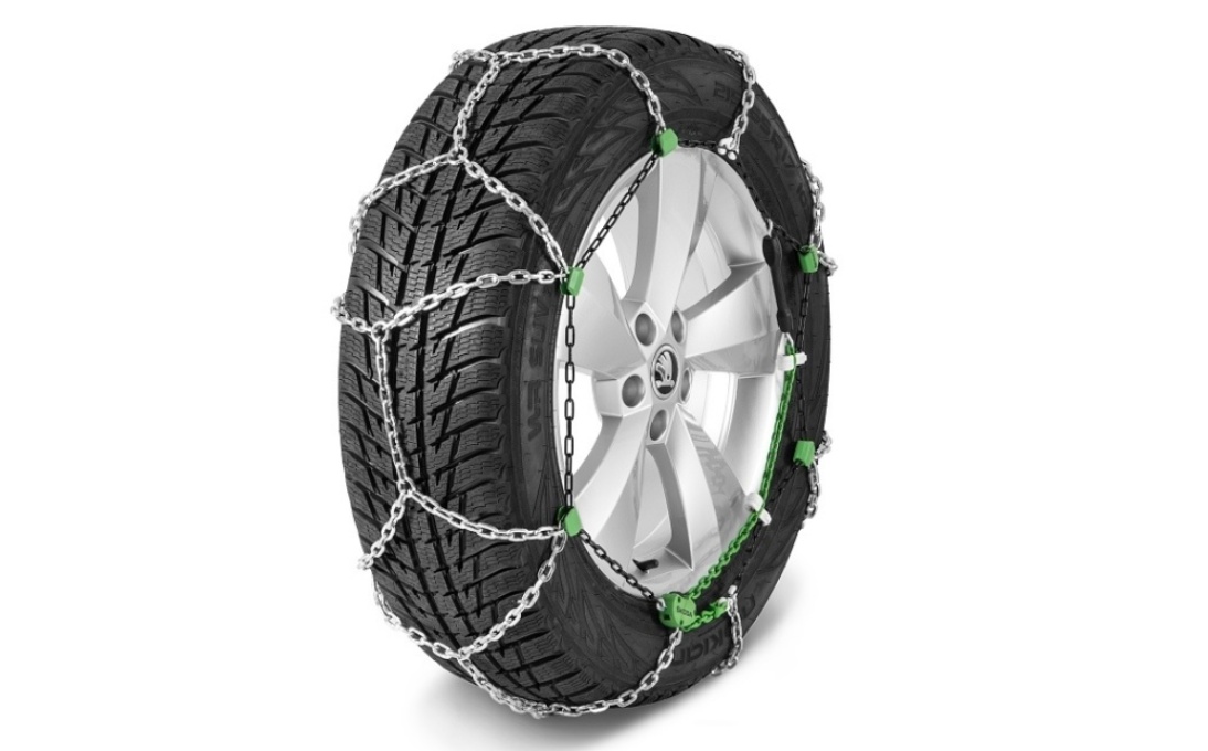 Zestaw łańcuchów śniegowych ze stali nierdzewnej