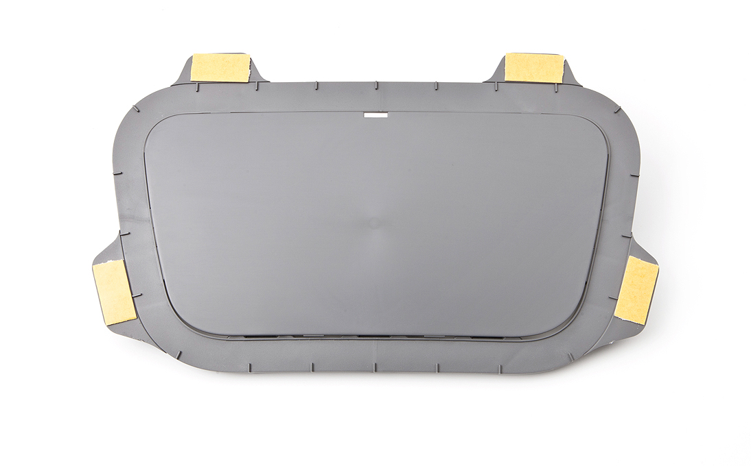 Osłona i ramka haka holowniczego Fabia II