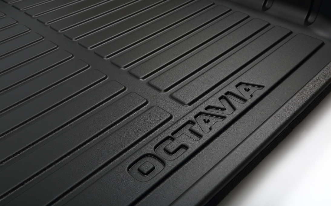 Plastikowa taca do bagażnika do modelu Octavia III Combi