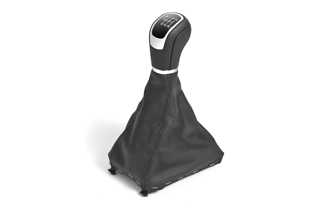 Dźwignia zmiany biegów skórzana 6° Superb II